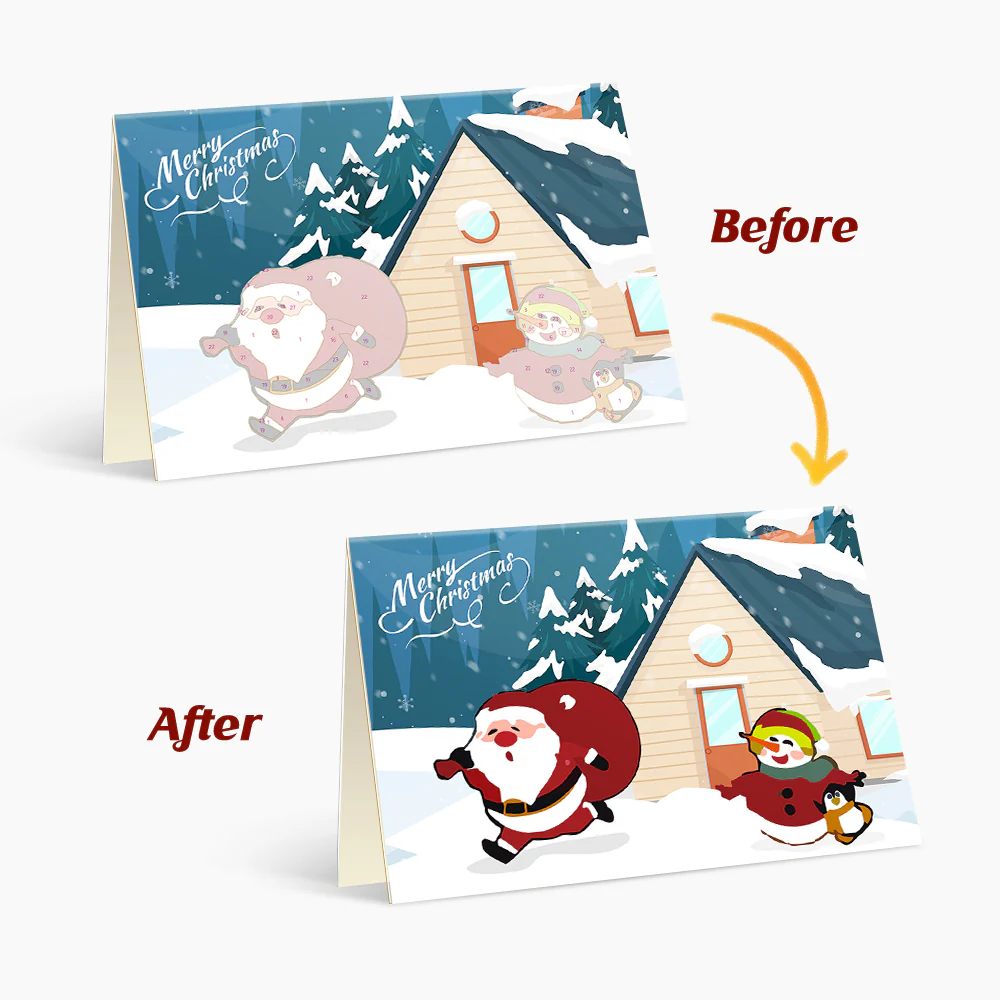 Christmas card IV (Set of 6) - Image 7