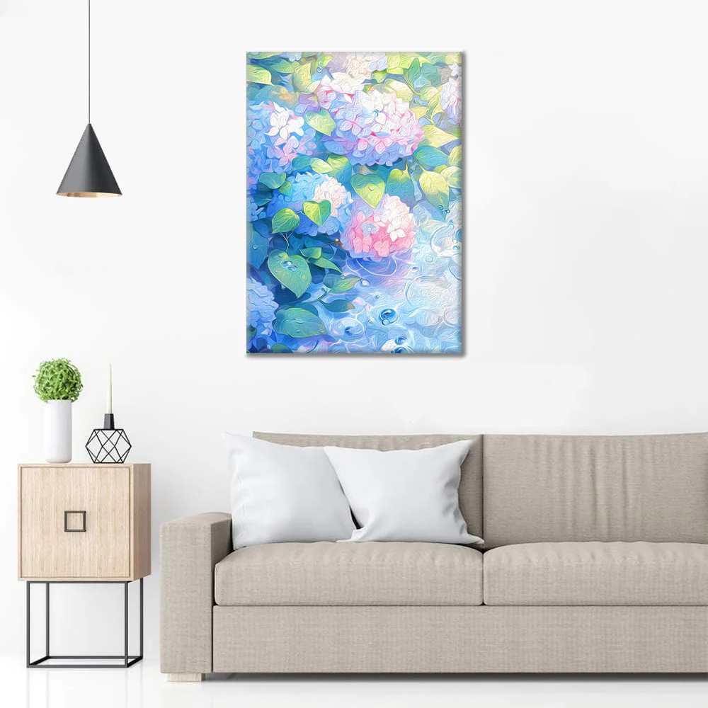 White Light Flower - Paint by Numbers - Image 3